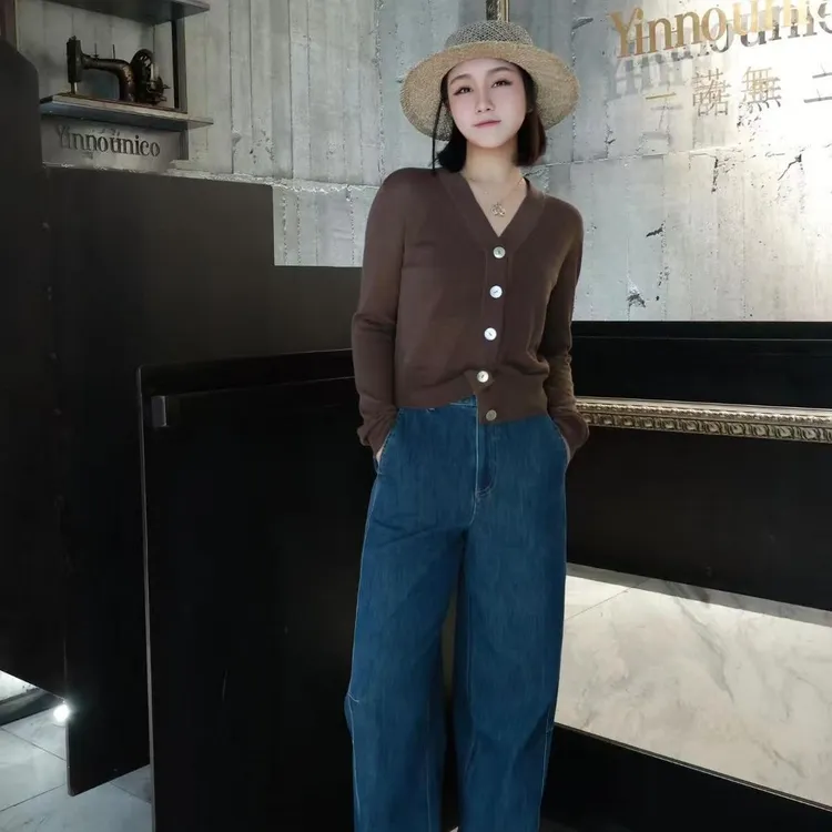 阿家专柜正品百搭时尚休闲针织长袖贝壳杉 5499132-1T52633-033