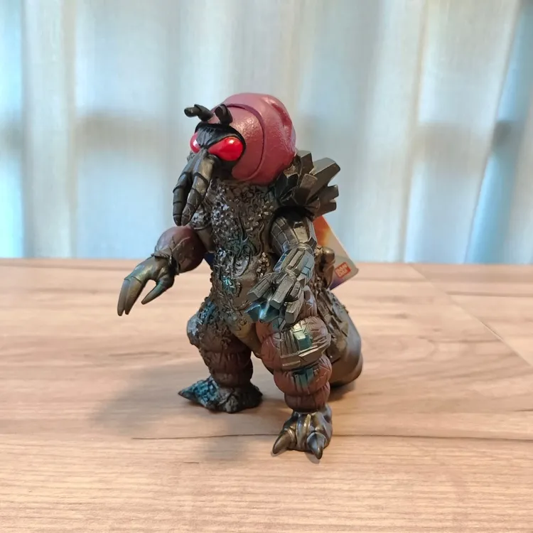 高斯奥特曼 怪兽 卡欧斯巴格 17cm 软胶 2001版 中古品