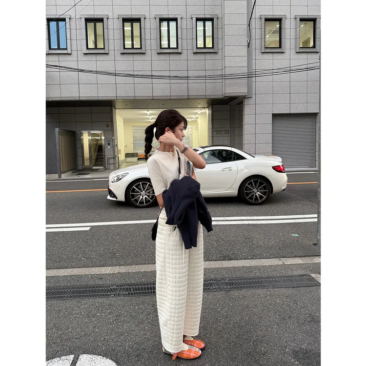 Multi Math菱格棉裤/ins保暖防风秋冬复古休闲美式冲锋菱格纹棉裤