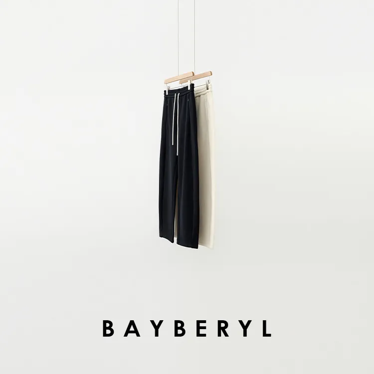BAYBERYL老贝暖行裤*拉链加绒松紧抽绳秋休闲裤9XXK5J1844-10/19