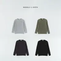 【MUSHISLE】阿又秋季童装儿童男童中大童简约刺绣针织毛衣85065Q