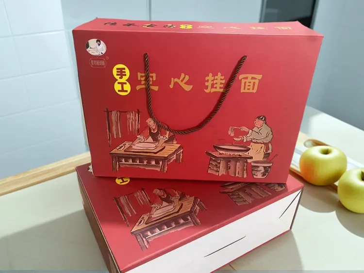 手工空心挂面安徽舒城特产长寿面月子面传统古法五斤装礼盒可选