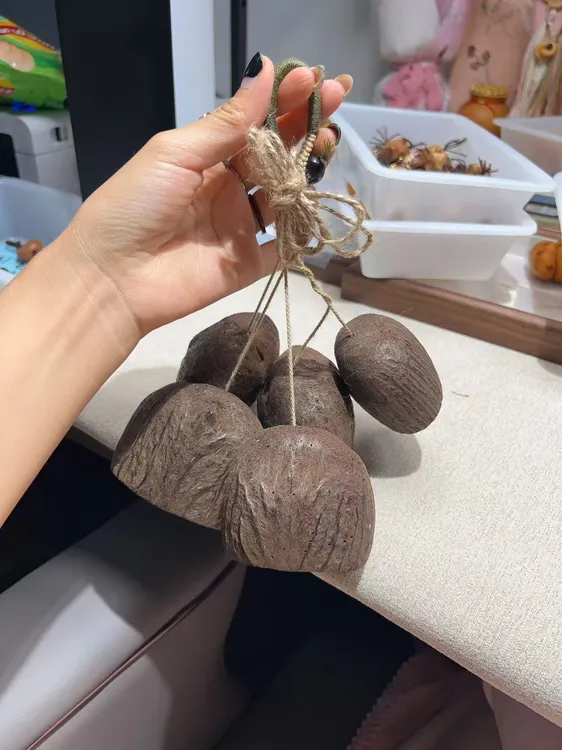 印尼果壳手摇铃挂件