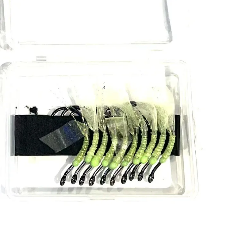 舟山海钓米鱼 大黄鱼 黄三 加强鱼皮夜光UV钩