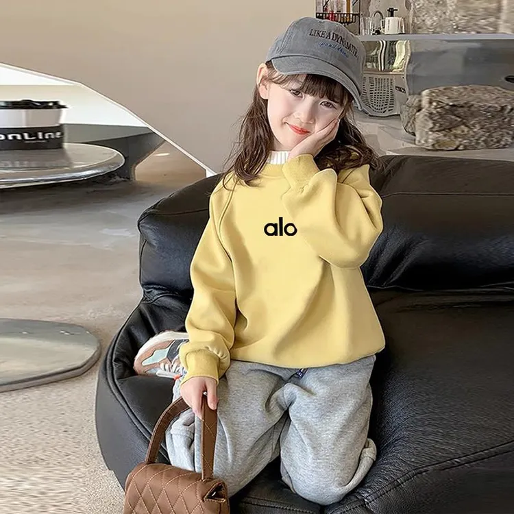 女童卡通长袖半高领卫衣2025秋冬季新款洋气中大儿童加绒加厚上衣