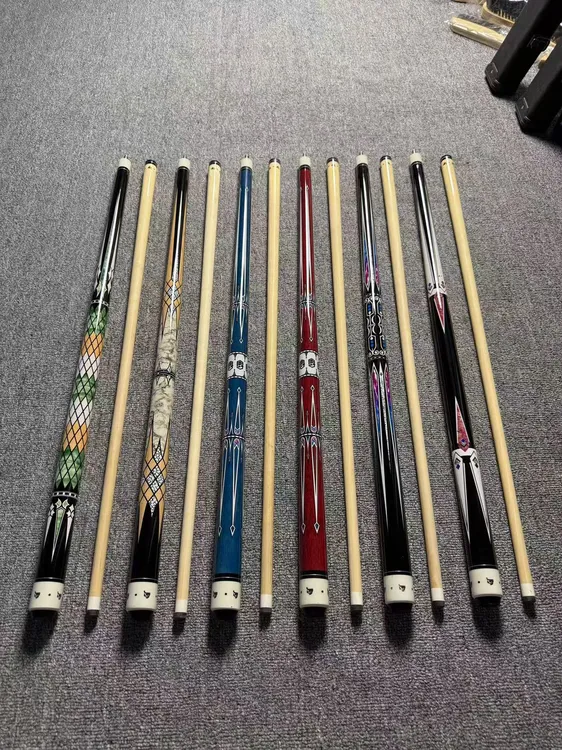 新手适用分体式美式大头九球台球杆适合球房使用