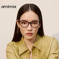amimia Tabby复古猫眼板材眼镜框25FW 显脸小素颜镜近视可配度数