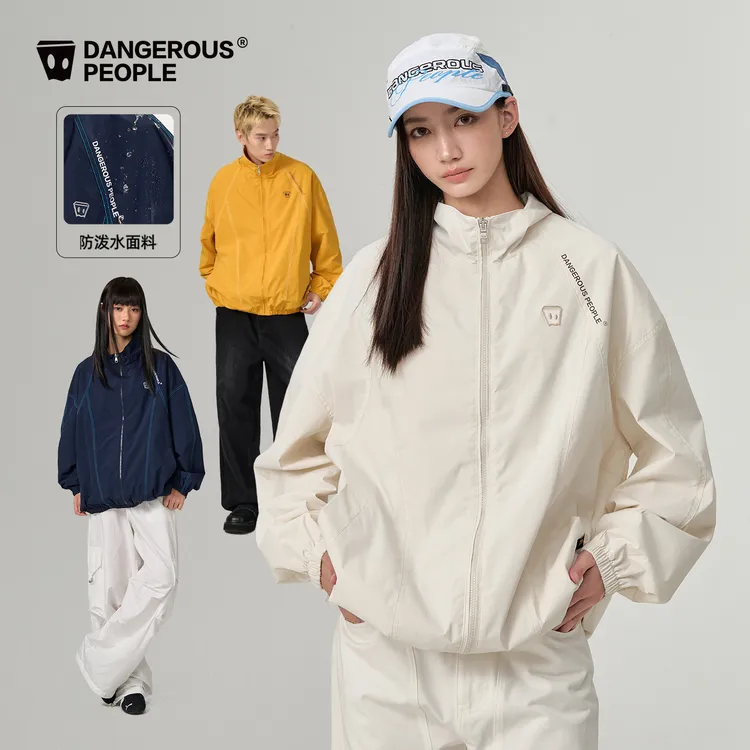 Dangerouspeople薛之谦dsp潮酷美式复古夹克百搭高级休闲运动外套