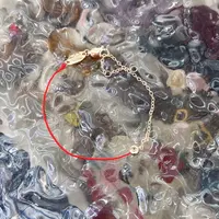 非金属布艺手链 P707精致版红色手绳