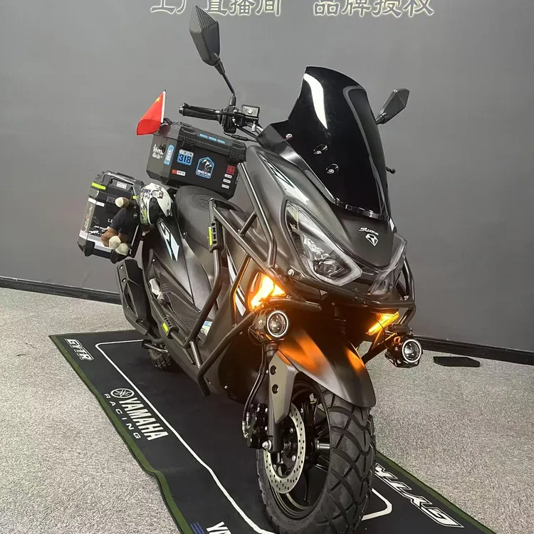 成人家用代步国四电喷150CC燃油 踏板摩托车可上牌代步全新正品