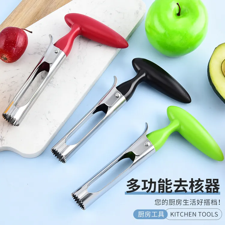 多功能不锈钢水果去核器苹果取芯器果肉分离器