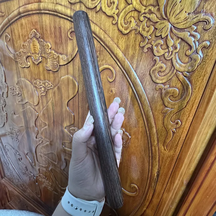鸡翅木中式实木擀面杖