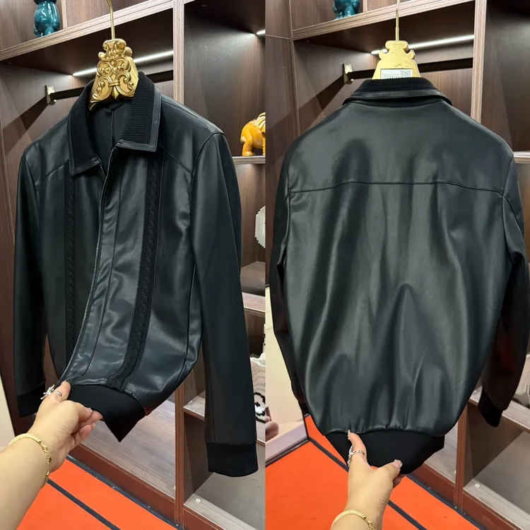 「星漓轻奢出品」88137/XINGLI/2025/高端欧货翻领休闲夹克
