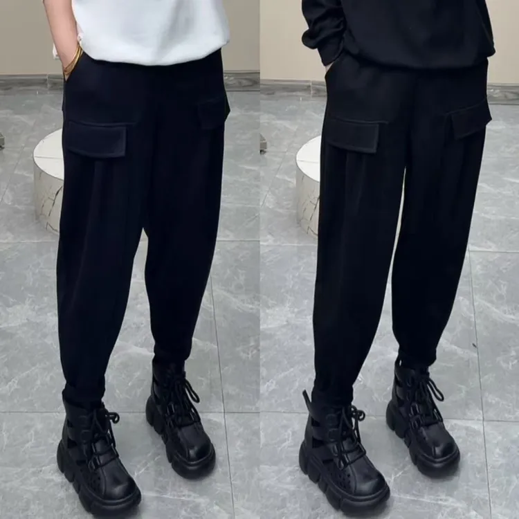 时尚纯色休闲裤秋季1103