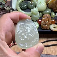 合金蛇纹石玉颈饰
