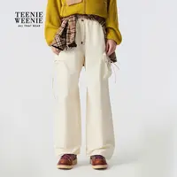 *TeenieWeenie小熊25秋新款宽松俏皮通勤工装长裤TTTC258TC5B