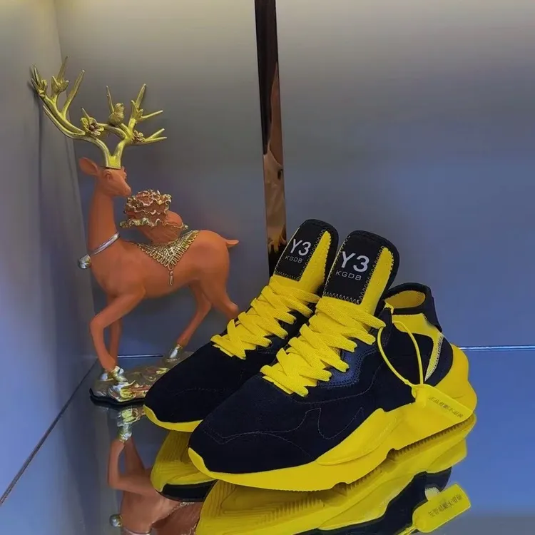 小众设计师KGDBY3经典时尚休闲透气户外皮面黑武士男鞋户外鞋男款