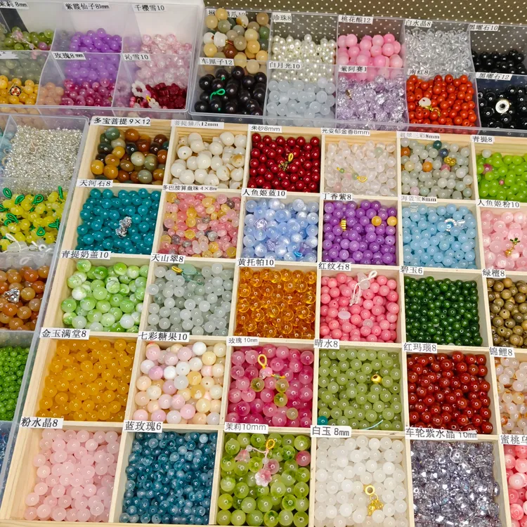 设计款散珠DIY自穿手串多样性饰品配饰