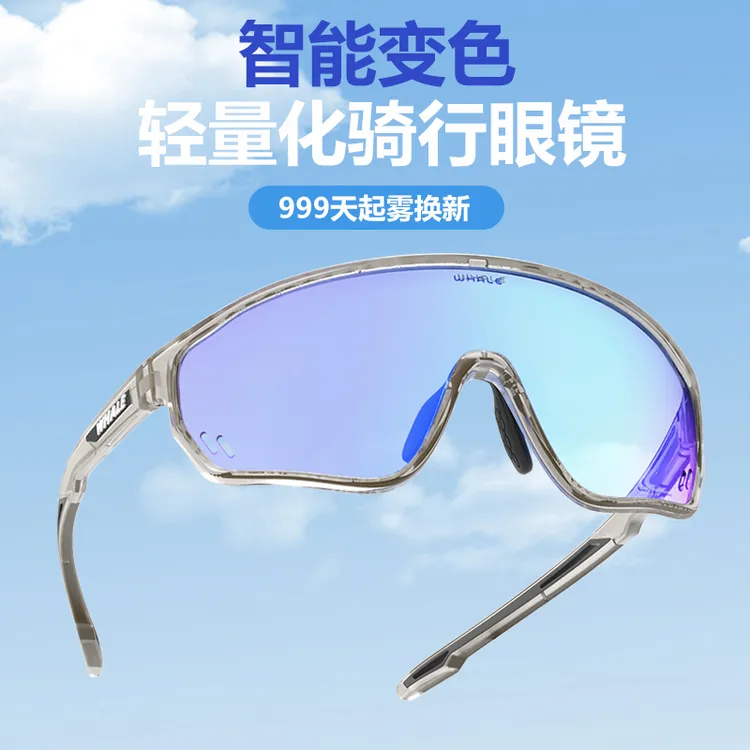 鲸鱼R3S【全框】防雾日夜两用骑行眼镜防尘防风户外登山跑步