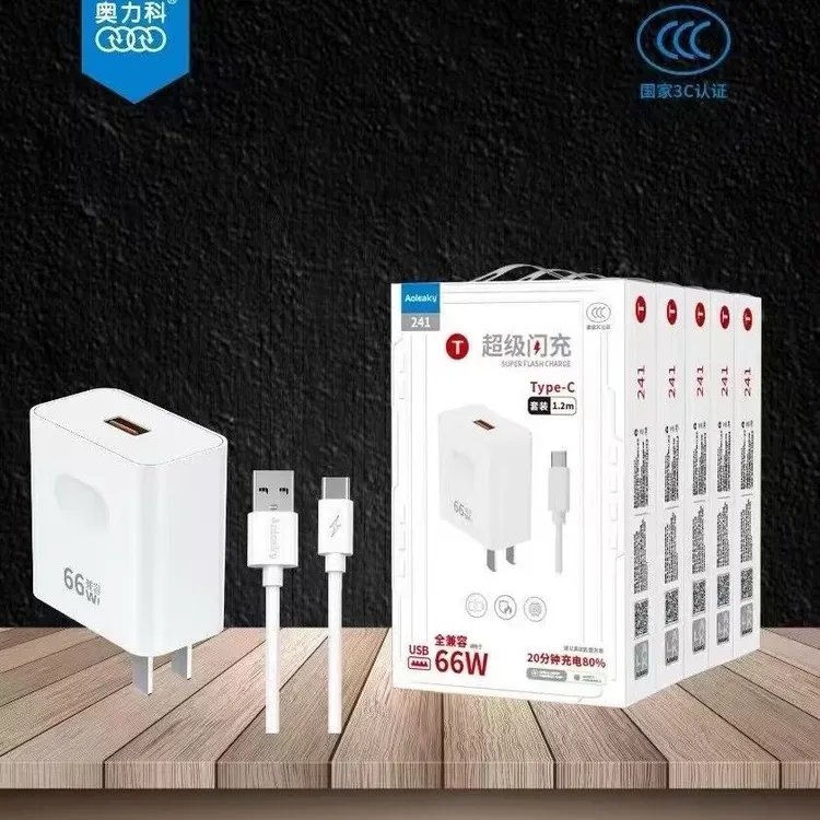 奥力科66W快充充电器 适用于苹果 华为等安卓TYPE-C接口手机充电