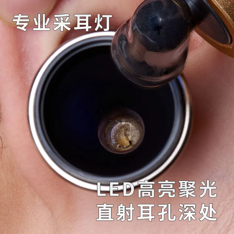 扬州采耳手灯USB充电聚光儿童发光耳勺可视掏耳神器挖耳专业高亮