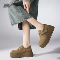 BV厚底勃肯鞋女2025新款增高百搭时尚休闲鞋 5601 XY