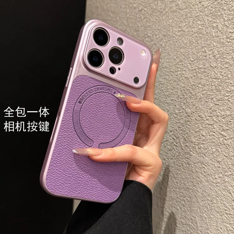 高级大视窗磁吸适用苹果17promax手机壳时尚iPhone16个性15创意14