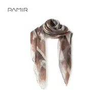[叶可可]PAMIR秋冬新款女精纺羊绒休闲围巾披肩 ZG-003