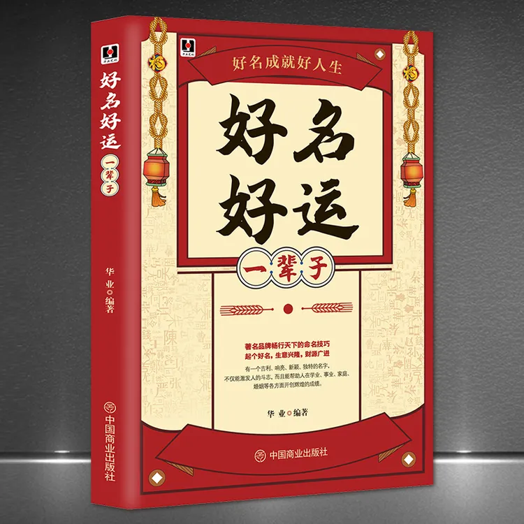 好名好运一辈子 中华姓名学正源解析取名好名字起名改名用字精析