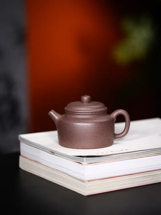 金凤 德钟壶 手磨天青泥 容量200cc正宗宜兴原矿纯手工壶