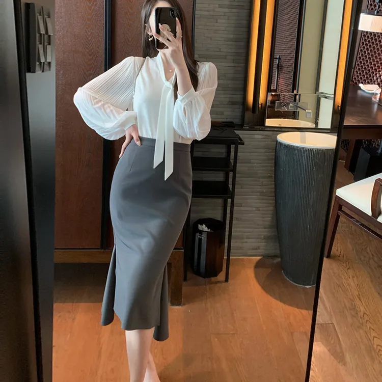 女生韩系ins衣服洋气高贵上衣干练气场女装衬衫女装洋气时髦气质