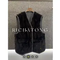 atong/阿彤-【暮色西雅图】-2025澳毛＋水貂双面穿马甲0927-12