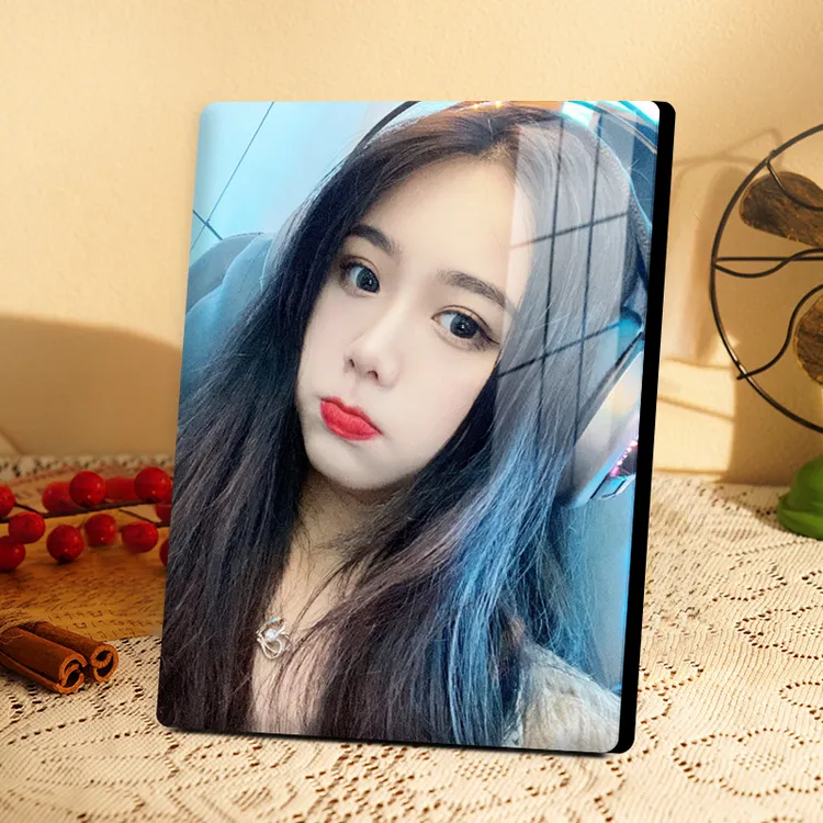 【定制大魔王】相框摆台照片定制水晶影楼婚纱照挂墙相片珍藏美好商品图