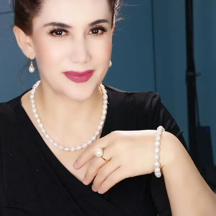 女法式复古百搭时尚气质锁骨链小米珠素款