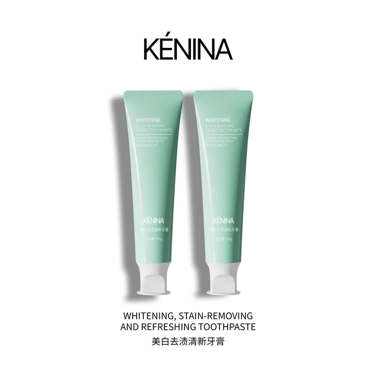珂尼娜KÉNINA去渍清新美白牙膏