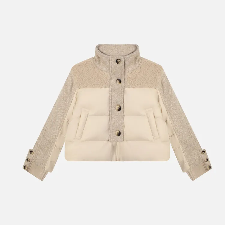 浩哥严选●羽绒服预HGQ5YRF6575女款短版时尚休闲日常保暖冬季设计