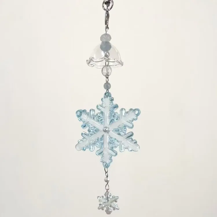 【蓝雪花风铃】恋与深空小挂件黎深雪花挂件手机链咕本链卡册雪花