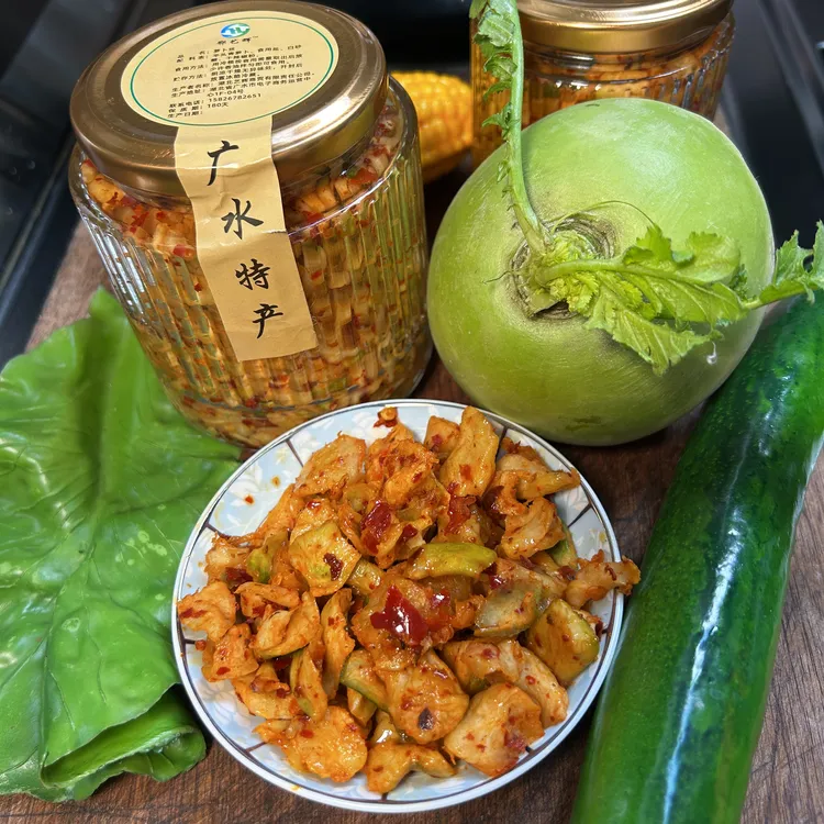 萝卜丁/香辣下饭菜/嘎嘣脆/开胃解腻