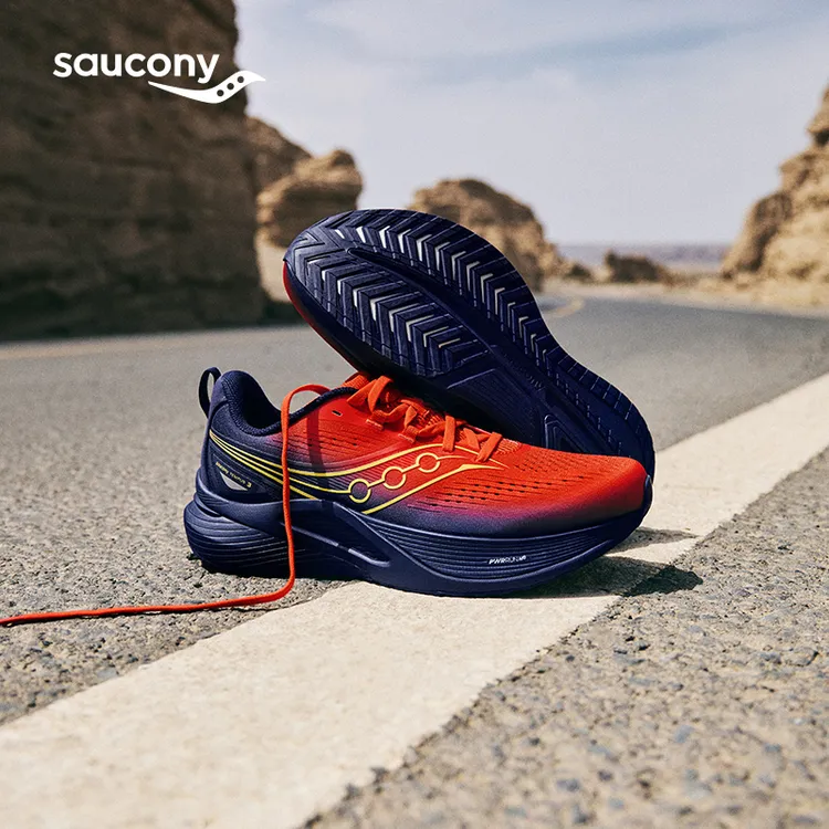 Saucony索康尼TEMPUS坦途3稳定支撑型舒适慢跑鞋训练轻量运动鞋