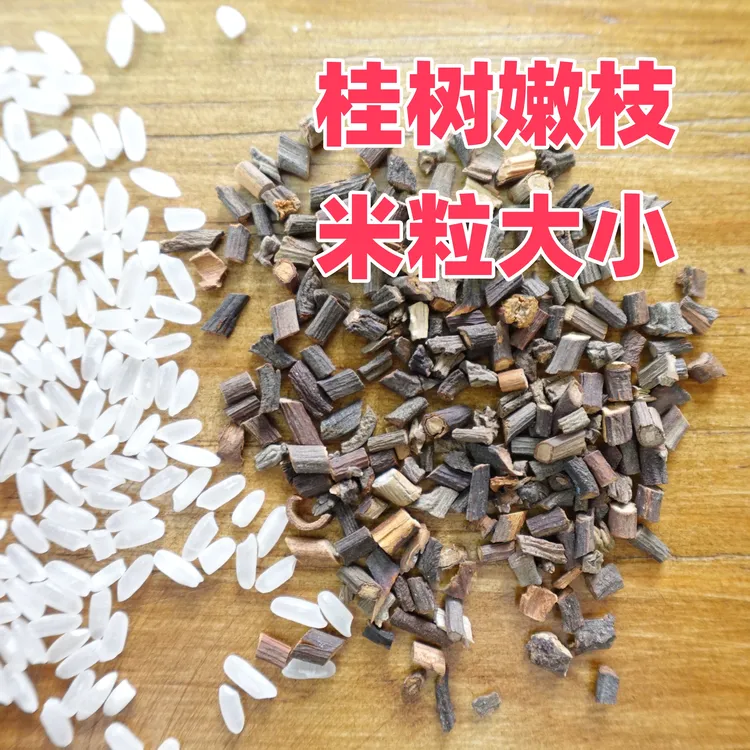 桂枝尖 道地广西东兴市 遵古法挑选桂树嫩枝 米粒大小一袋200克