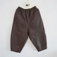 璇之恋·王璇 【咖色破皮裤】七分八分裤·王璇原创设计（新款定制）