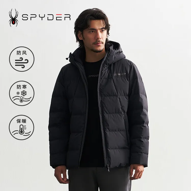 SPYDER秋冬新品子MOUNTAIN LIFE 舒适保暖户外休闲羽绒服24CF243M
