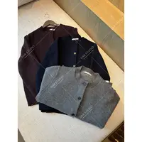 DAR STUDIO 深圳货 100美丽诺高克重冬季开衫外套86238