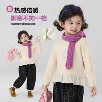 【加绒】郝叔童品秋冬新款2025女童韩版可爱加绒长袖裙潮kkHZ53176