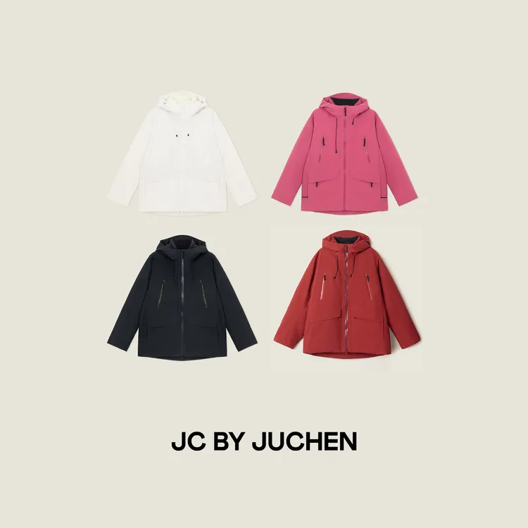 “驭雪者”户外实力御寒奢牌同源三防软壳连帽鹅绒服 FW-2D1905-131