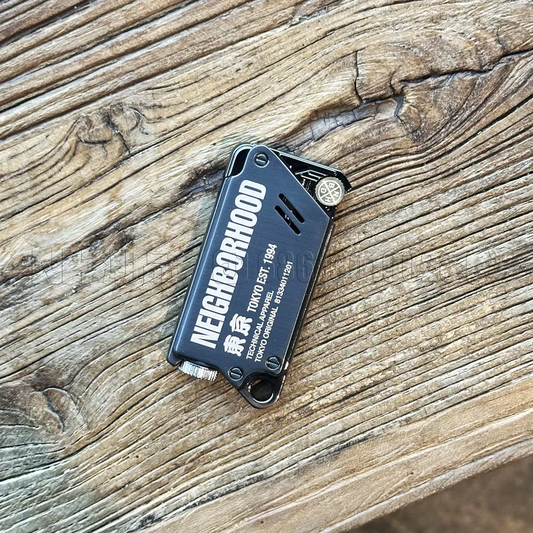 NH潮流创意个性火机火花石打火机机械科技感高级打火机加气可充气