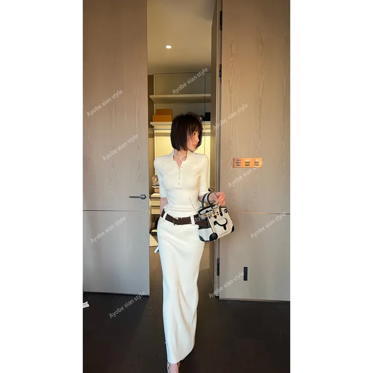 【AYOBE】小贤   羊毛高智穿搭姐系魅力针织套装