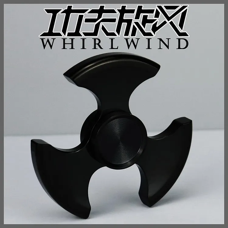 不锈钢战斧指尖陀螺功夫旋风高级旋转超长时间解闷EDC解压玩具