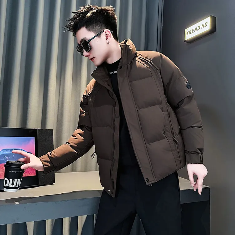 棉服男款冬季2025新款爆款立领棉衣外套男生冬天衣服加厚保暖棉袄