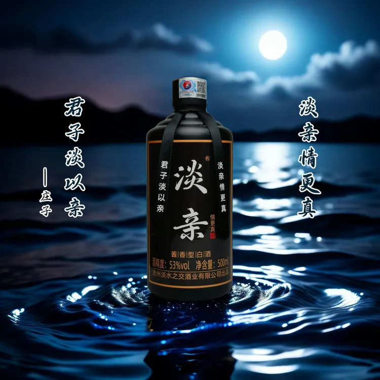 淡亲酒 自在相宜·口粮酒 情更真系列 滴滴纯粮 53%Vol
